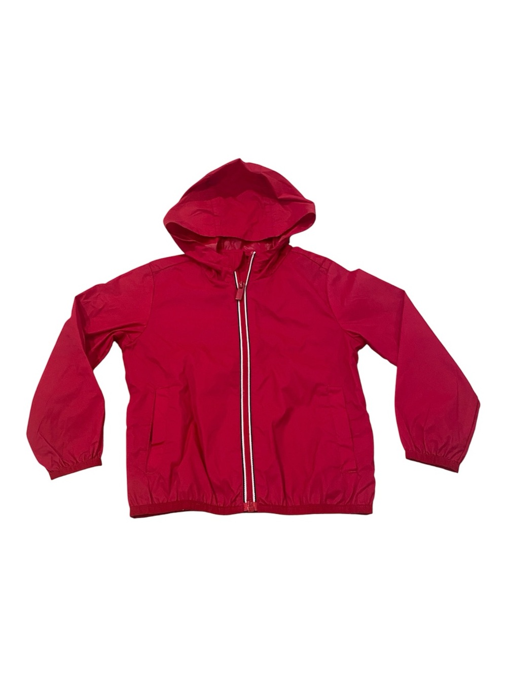 Canadiana Kids Wind Breaker Rain Jacket Size 4T 4yr Fall Coat Boy Girl Red
